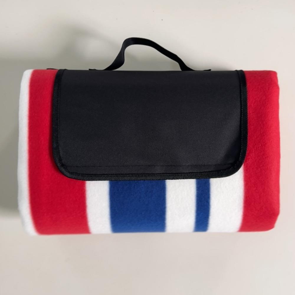 Sammet Tjock Fuktsäker Matta Bärbar Praktisk Matta Mode Ny Utomhus Camping Filt