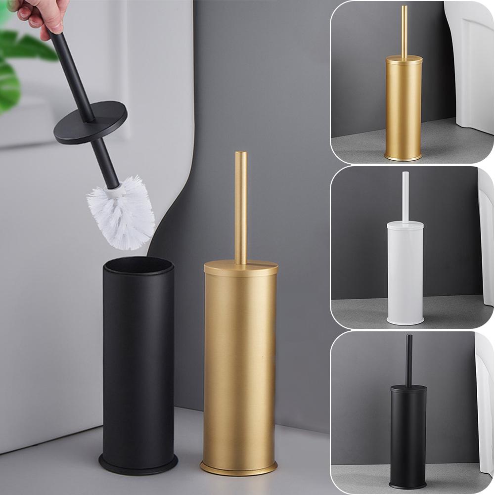 Toilet Brush Holder Bathroom Cleaning Set Flooring Stand Bathroom