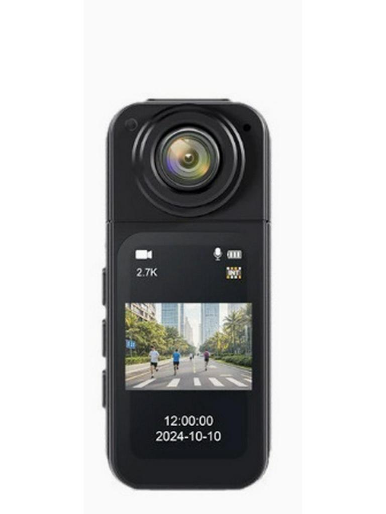 S70 2K HD Rotating Wearable Thumb Camera with Magnetic Mount for Cycling and Action Recording
