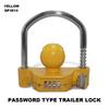 Password type trailer lock Key type trailer lock Stainless steel house anti-theft lock Flower basket type car lock Trailer hook