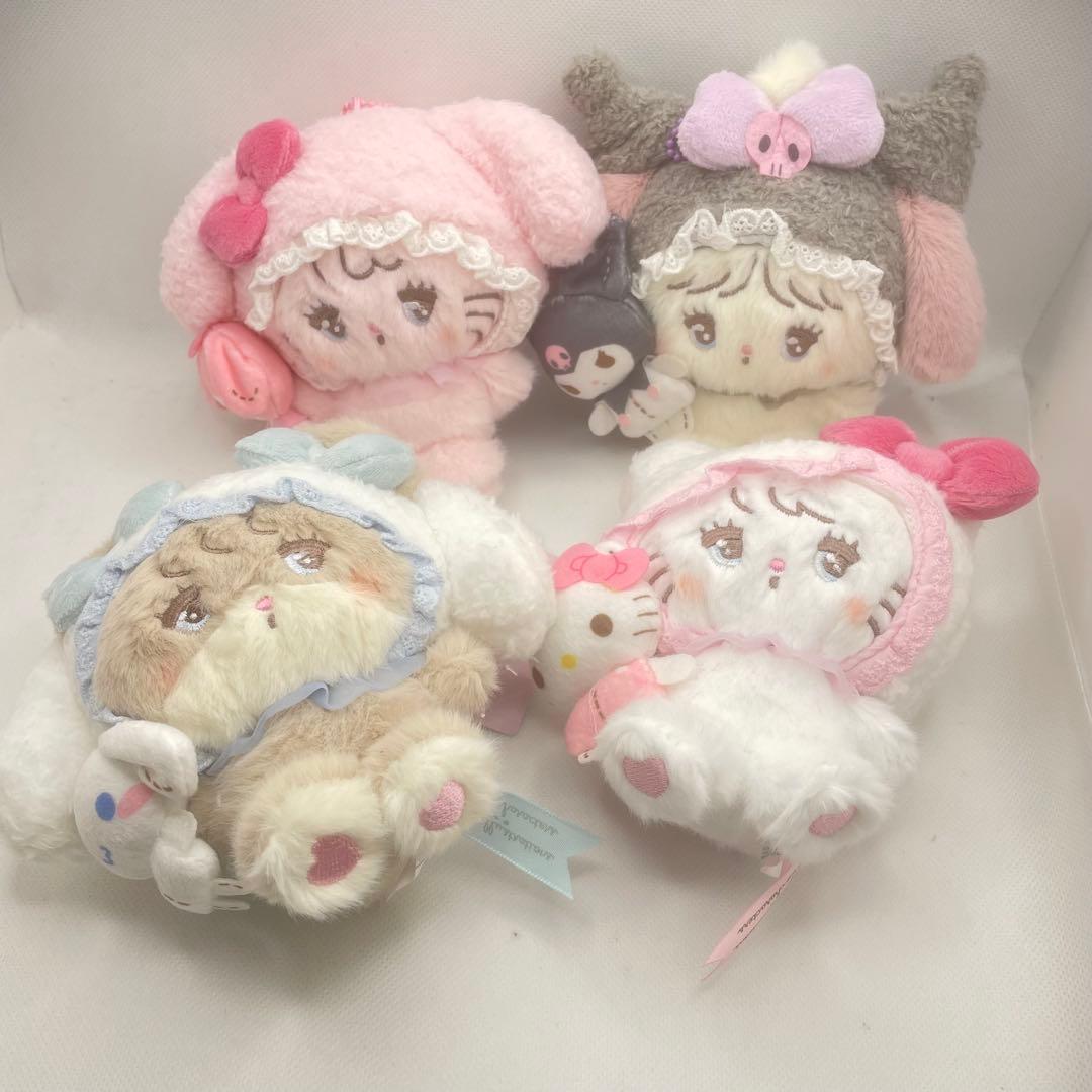 Sanrio Characters Mikko Mikko Mascot Holder 4 Types Complete