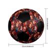 Chucky Indoor Soccer Ball Colorful All Ages Size 5 Machine Stitched PVC Competition Ready Durable High-Bounce