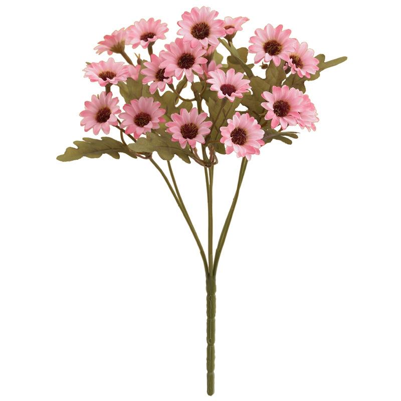 21 Heads Artificialflower Autumn Silk Daisy Bouquet Decor Vase Home Wedding Decor Household Products Holiday Party DIY Gift Box