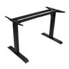 Height Adjustable Desk Frame 120KG Load Bearing Heavy Duty Electric Standing Table Base 100‑240V US Plug