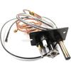 10002265 Replacement Propane Gas(LPG) 3 Way Pilot Assembly compatible with for Majestic Temco, and Vermont Castings gas stoves