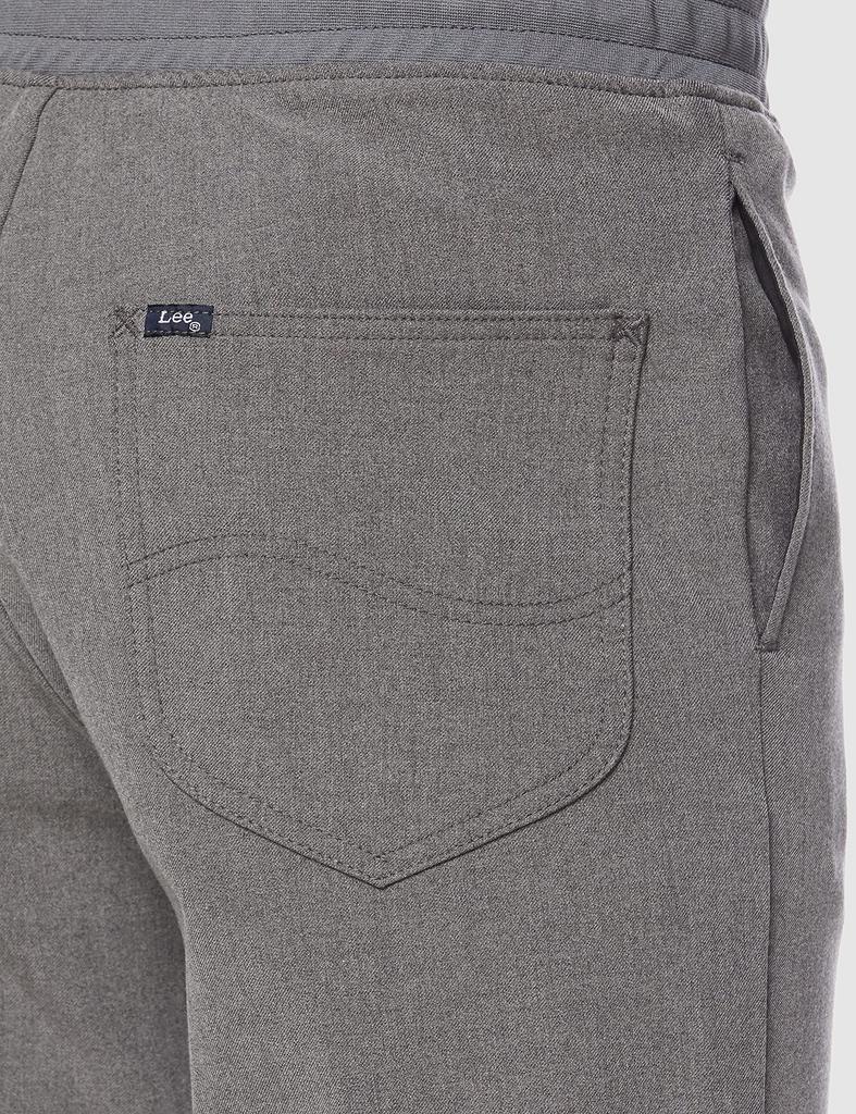 Lee Comfort Rib Easy Size S Pants, Men's, Gray,