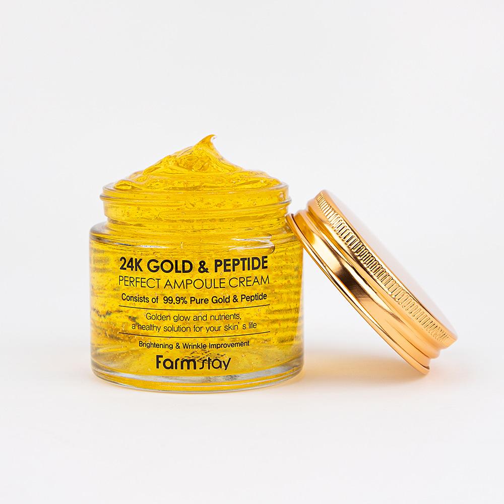 Farm Stay 24K Gold & Peptide Perfect Ampullencreme