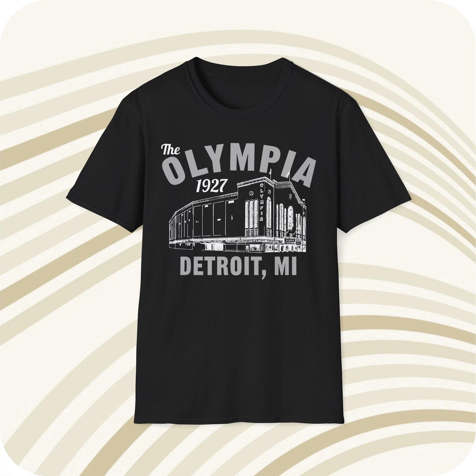 Men s and Women s T-shirts The Olympia 1927 Classic Cut Hockey T-Shirt - Detroit Red Wings XXXXL