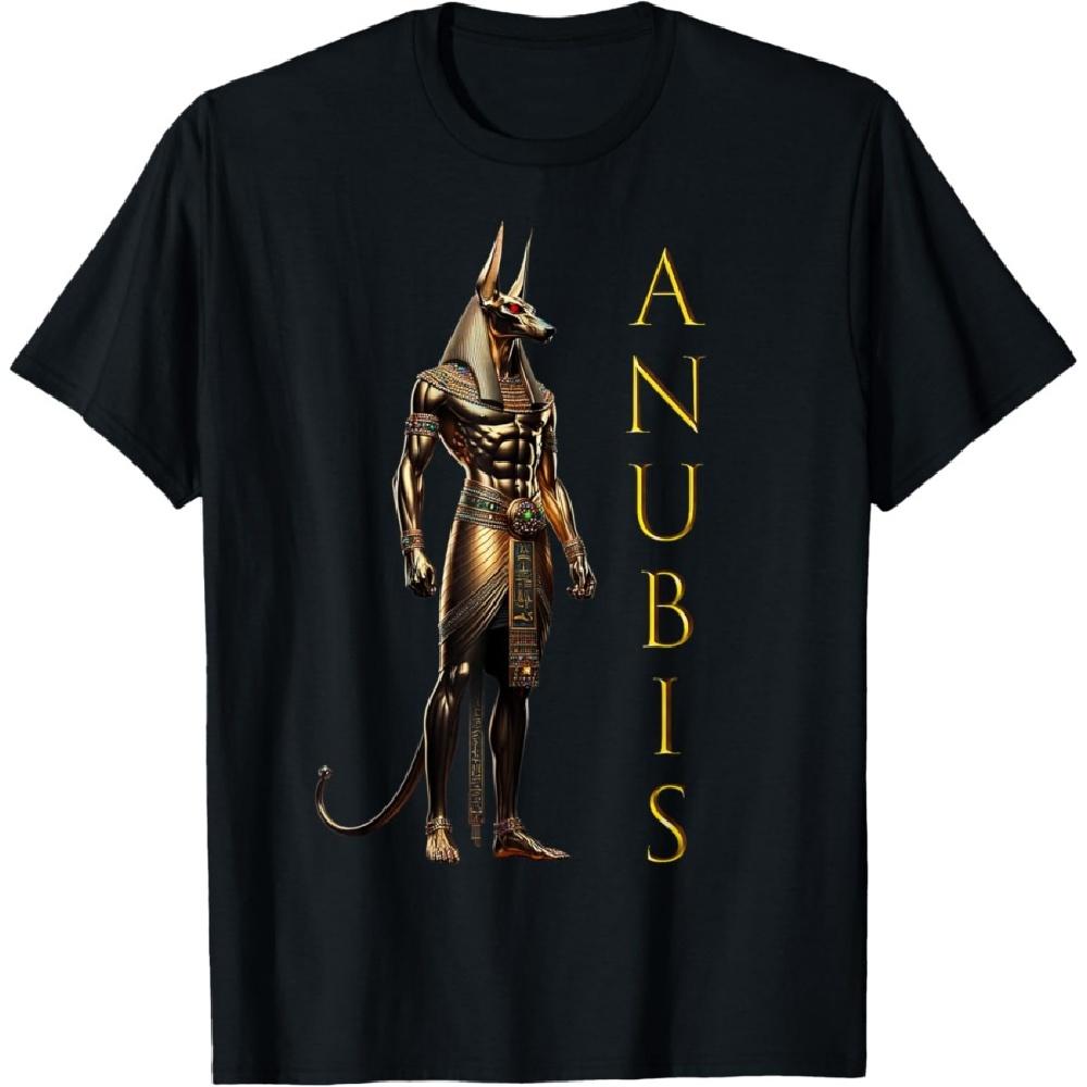 

Anubis Egyptian God King Pharaoh Mythology Afterlife Design T-Shirt S