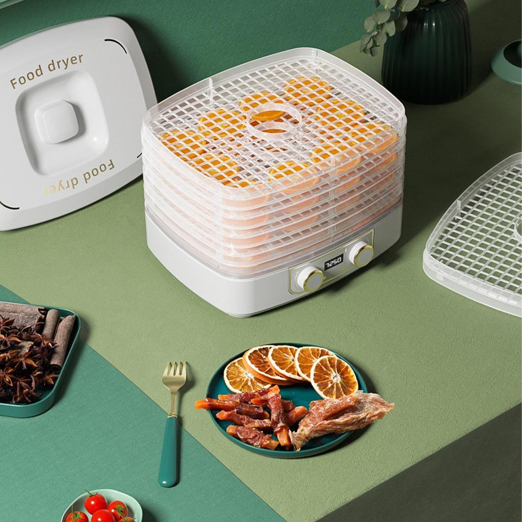5 Layers Food Dehydrator Fruit Vegetables Herb Meat Dryer Food Electric Drying Machine DIY Pet Meat Snacks For Home 220v