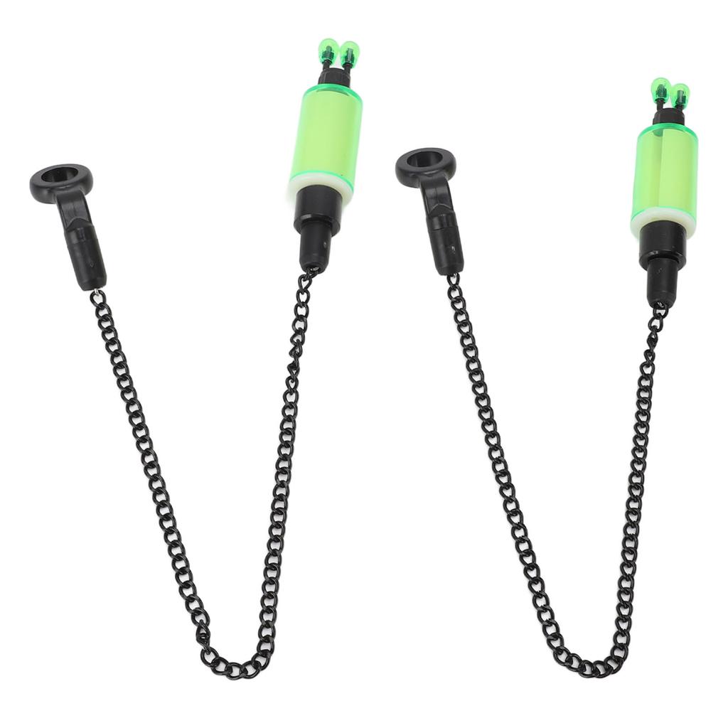 2 ΤΕΜ Κρεμάστρα Συναγερμού Ψαρέματος ABS Ανοξείδωτο Ατσάλι Φορητός Συναγερμός Δαγκώματος Ψαριού Δείκτης Δαγκώματος Δόλωμα Κυπρίνος