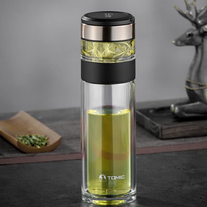 

Temeko Double-Wall Glass Tea Infuser Bottle