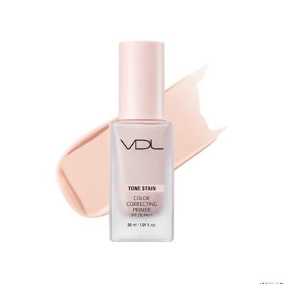VDL Tone Stain Color Correcting Primer Rose Quartz SPF20 PA++ 30mlg*1Pc/2Pcs