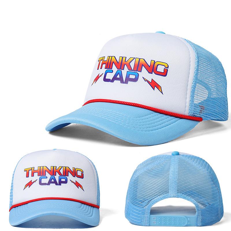 Sport Retro Stranger Hat Cosplay Dustin Baseball Cap Mesh Thinking Hats Adult Unisex Accessories Adjustable Prop Outdoor