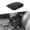 Carbon Fiber Car Center Armrest Panel Cover Saver For 4Runner 2010+ Accessories