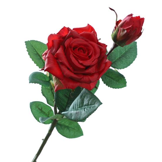 Vibrant Color Imitation Rose Realistic Beautiful Floral Arrangement Artificial