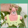 Plush Cozy Starfish Panda Keychain Doll Soft Toy In Multiple Colors For Girls And Kids Young