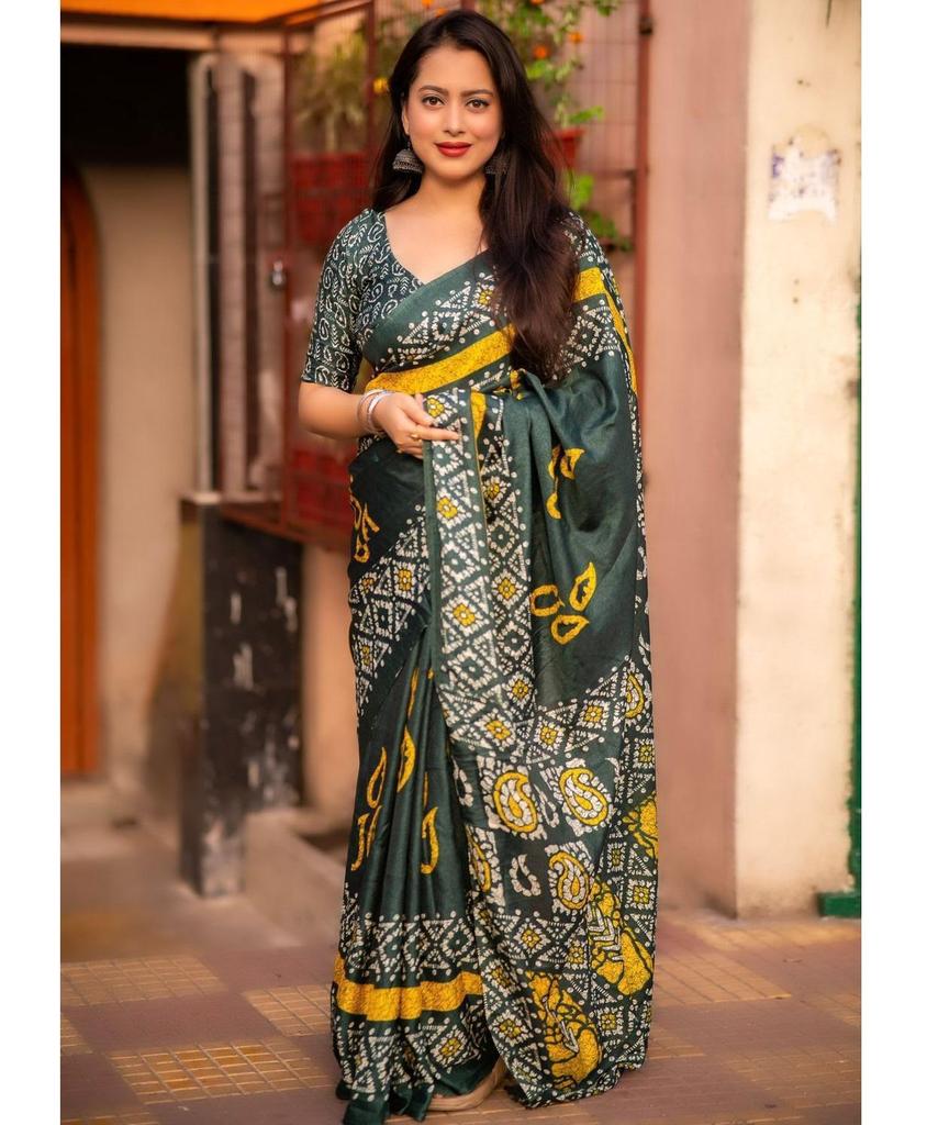 Saree de créateur pour femme, sari de soirée, sari indien pakistanais Bollywood, saree imprimé dola