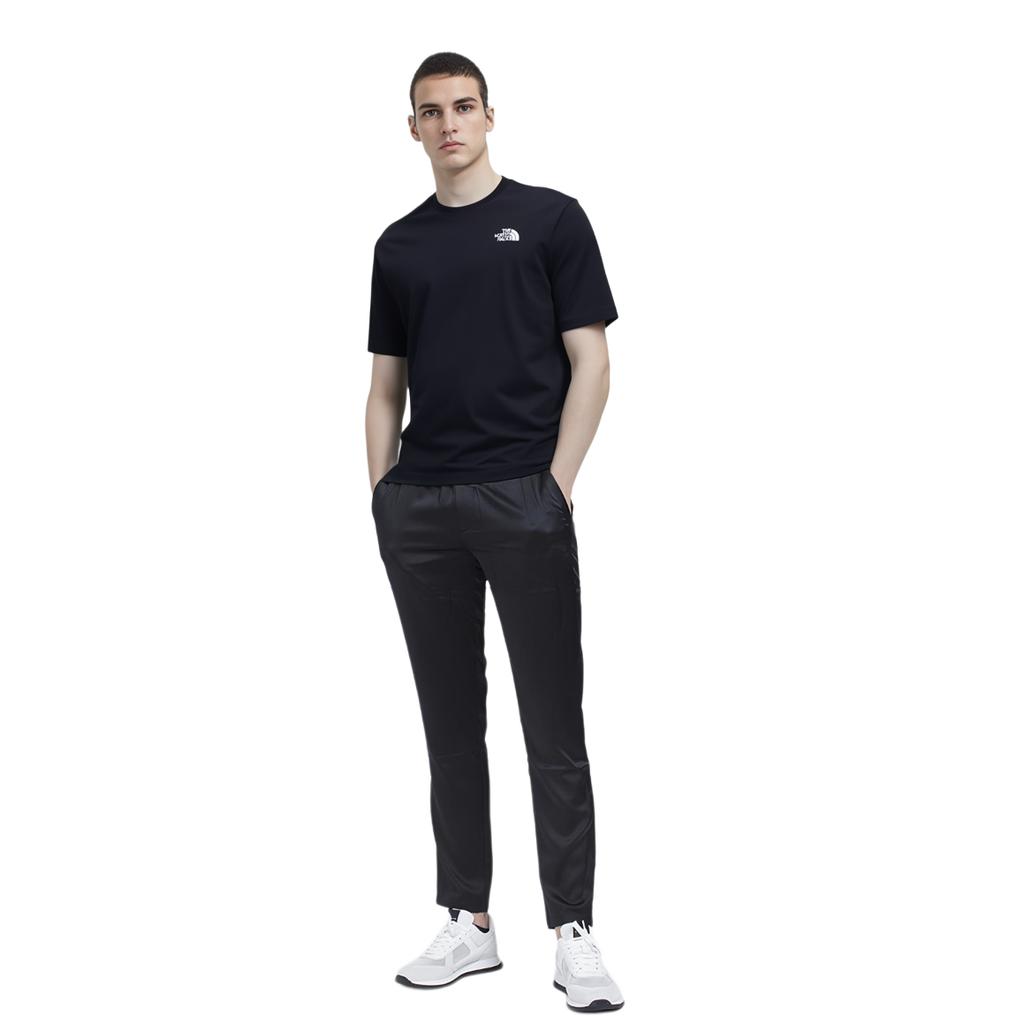 THE NORTH FACE Cotton Basic Ss R Tee Black Korea Version NT7UP47A