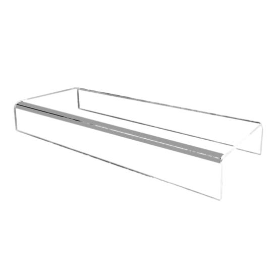 Klarer Acryl-Display-Ständer Rechteckiger Tisch-Display-Ständer Wiederverwendbare Dessert-Ständer Sammlerstück-Regal für Cupcakes Schmuck Kosmetik Mehrstufiger Display