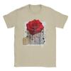 Oversized T Shirt Summer Streetwear Graphic Dark Floral Urban Aesthetic ON Back Fashion TShirts Short Sleeve Clothing