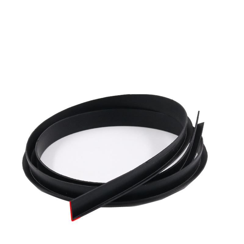 Universal V-Shape Car Door Window Edge Moulding Trim Weatherstrip Seal Strip Rubber Car Window Sealing Strip Dustproof