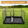 Heavy Duty Large Dog Playpen Pad Dog Pen Mat Waterproof Indoor Cat Fence Pad Oxford Cloth Washable Puppy Dog Pee Pad Pet Supply