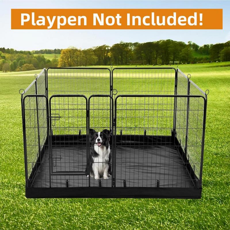 Heavy Duty Large Dog Playpen Pad Dog Pen Mat Waterproof Indoor Cat Fence Pad Oxford Cloth Washable Puppy Dog Pee Pad Pet Supply
