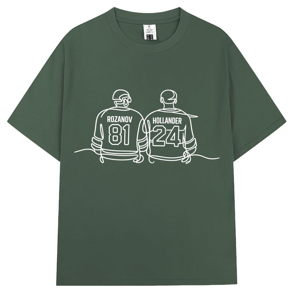 Fierce Competitor Shane Hollander Ilya Rozanov T-shirt Men's and Women's Fashion Y2k Popular T-shirt Cotton Oversized T-shirt Fan Gift