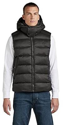 Winter Jacket G-Whistler Padded Hooded Vest (d20101-d199) Dk Black
