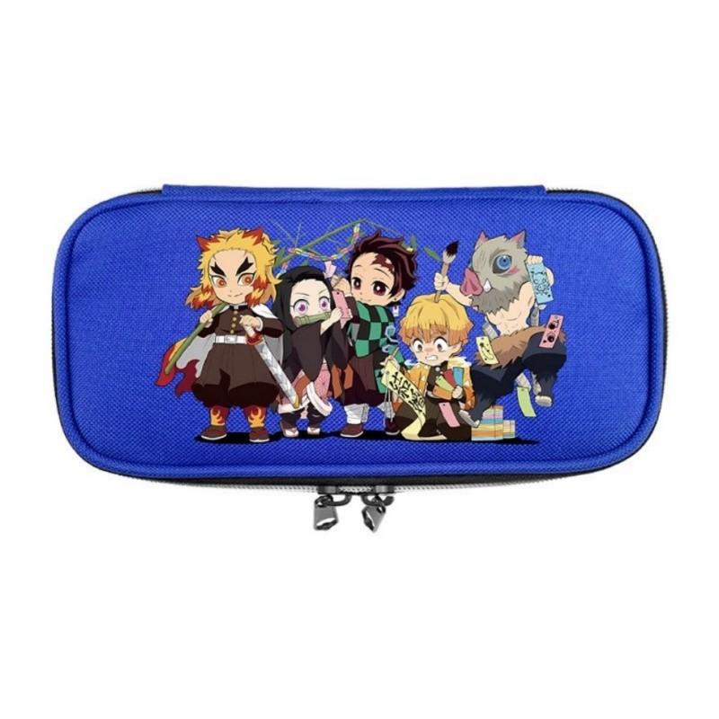 Demon Slayer Print School Handheld Pencil Case Stationery Box
