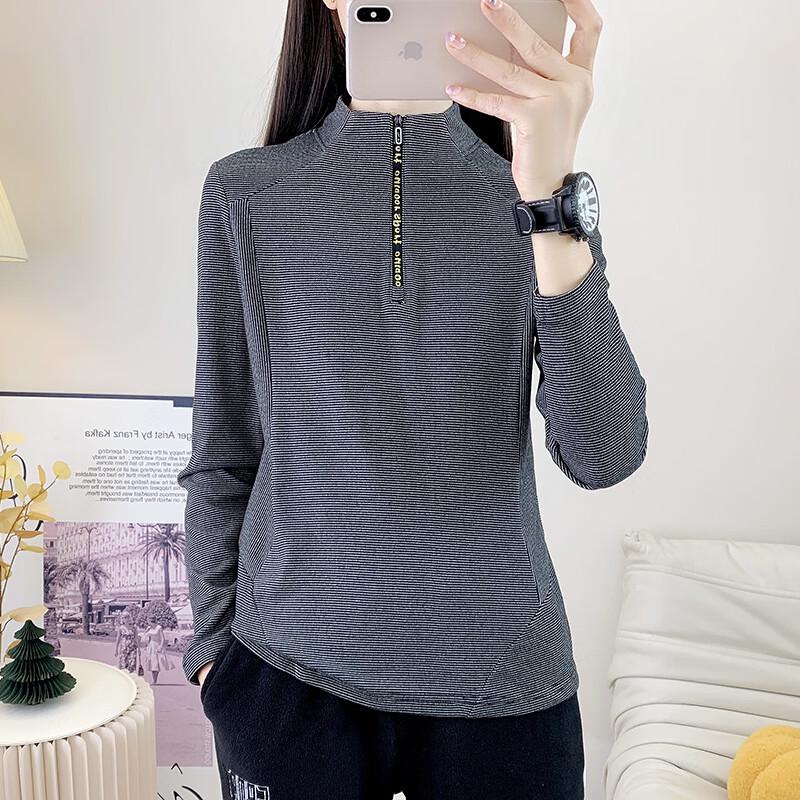 

JOHLIN DREAM Women s Quick-Dry Fleece Long-Sleeve Tee JATZ2595 3XL