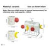 280ml Keramiktasse in Fruchtform Kreative Bürowassertasse Heim Frühstück Milchbecher Paar Nachmittagstee Kaffeetasse Freund Geschenk
