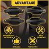 Exterior Door Handle For Chevrolet Colorado 2004-2012 Front Rear W/Hole Set Of 4