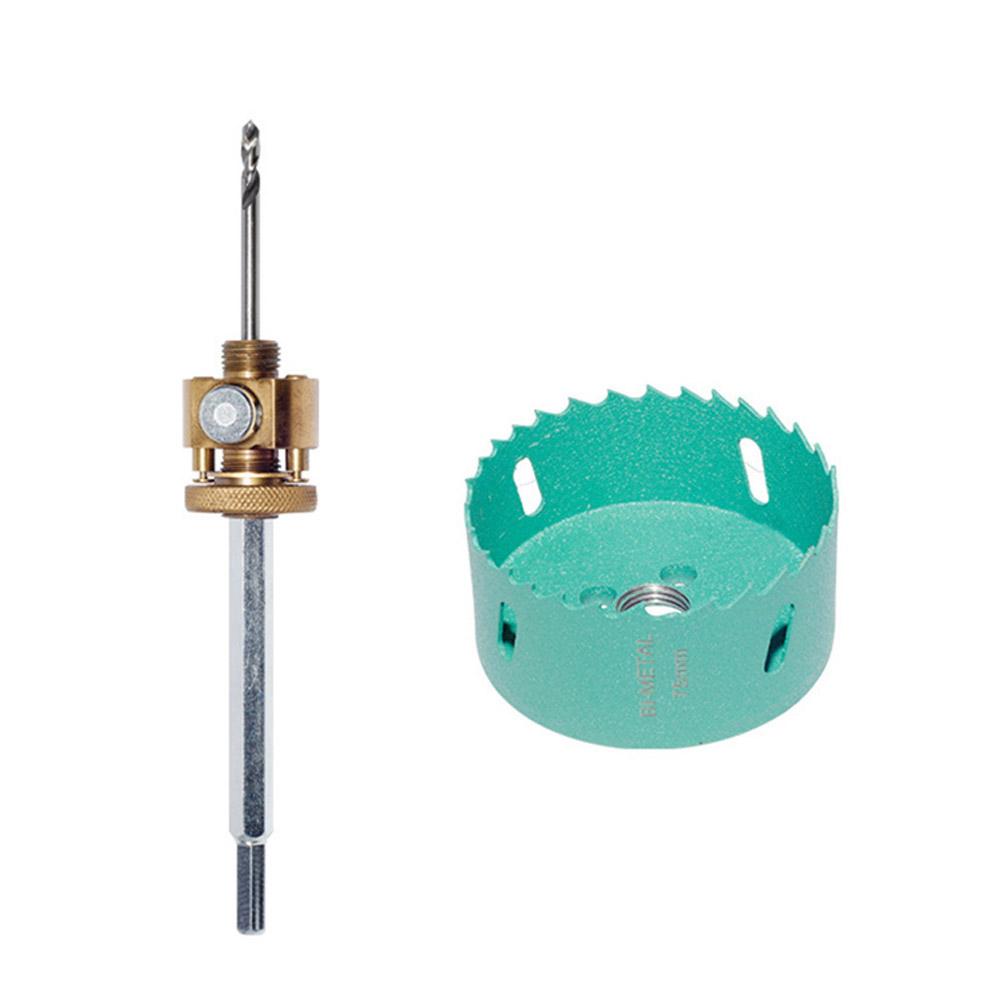 75mm Bi-Metal Wood Hole Saw Drill Bits Core Hole Saw Quick-Release Hole Opener Connecting Rod For Downlight Plasterboard Opening