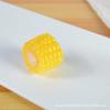 PVC Corn Cob Children's Role-Play Toy: Kitchen Vegetable Model for Early Education and Cognitive Development.