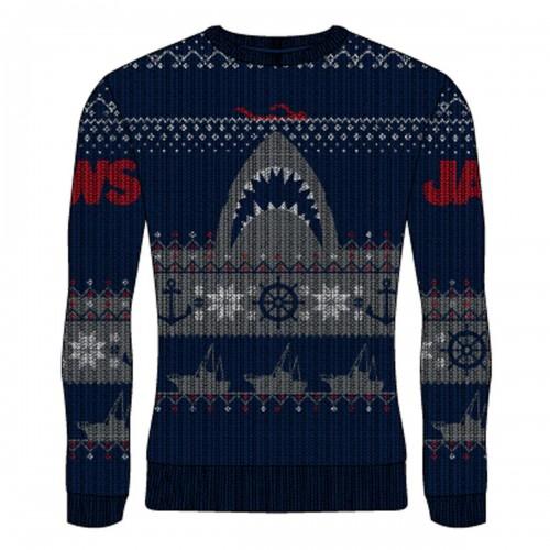 Jaws Unisex Adult QuintÂ´s Shark Fishing Sweatshirt