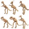 12Pcs Dinosaur Figurine Educational Realistic Plastic Intellectual Development Dinosaur Skeleton Mold for Kids