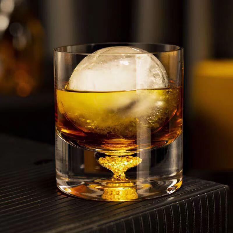 Shangqi Elegant European Gold Foil Drinking Glasses