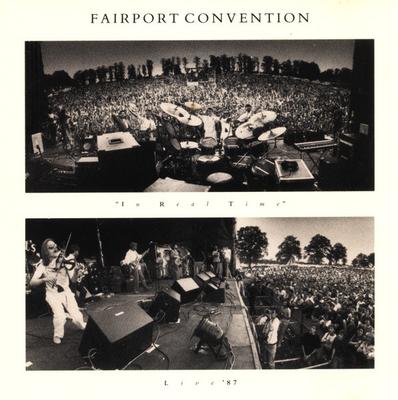CD FAIRPORT CONVENTION - In Real Time (Live '87) 7906782 Island Records 1987 US Rock Used
