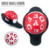 6 In 1 Golf Ball Line Liner Marker Template Drawing Alignment Marks Sign Tool Golf Scriber Accessories