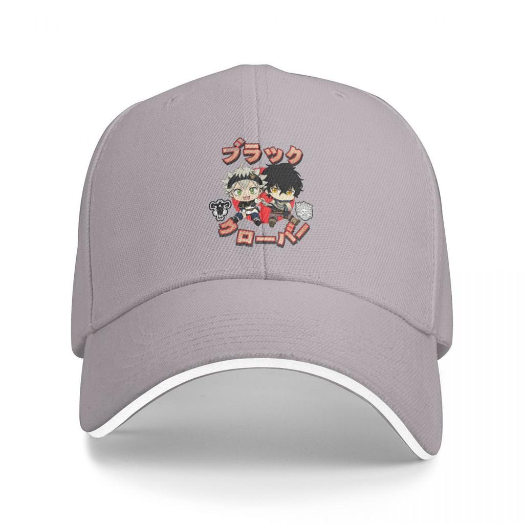 Baseball Caps Black Clover Asta Yuno Grinbellor Noell Silva Anime Graphic Unisex Sport Spring Caps