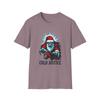 Unisex Softstyle T-Shirt Santa Snowstorm Winter Cartoon Cold Christmas