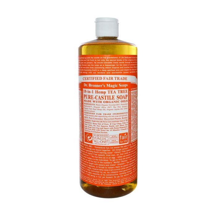 DR. BRONNERS - Savon liquide Tea Tree 945 ml