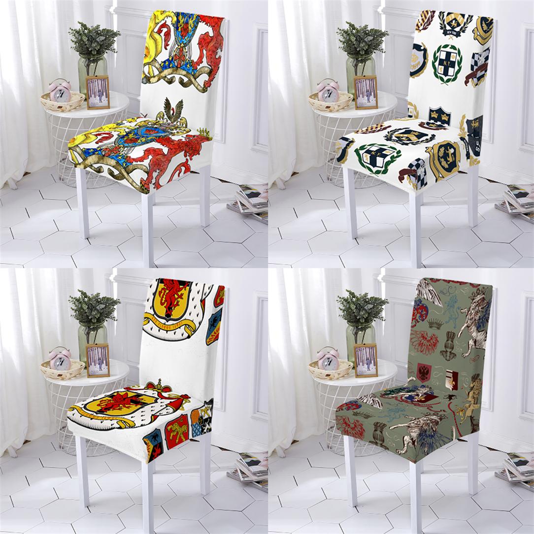 

Чехлы на стулья в европейском стиле, диваны, эластичные чехлы на стулья для столовой, чехлы на стулья с животным принтом, скандинавский чехол на стул