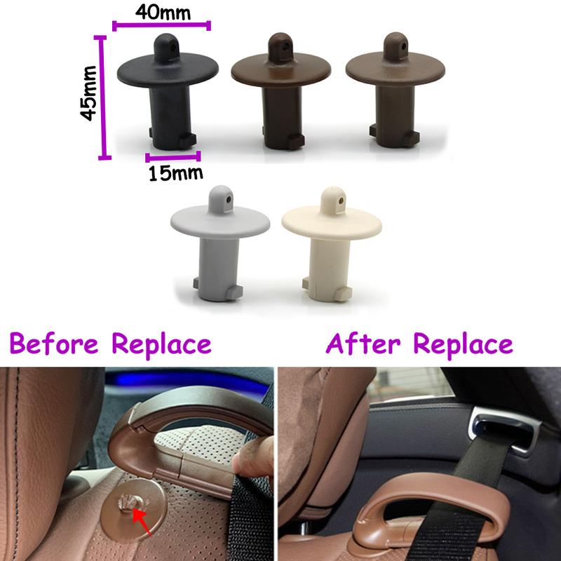 W222 Car Rear Seat Belt Guide Cable Fixing Tie Buckle Safe Belt Clip For Mercedes Benz S Class 2014- 2228600922 2228601022