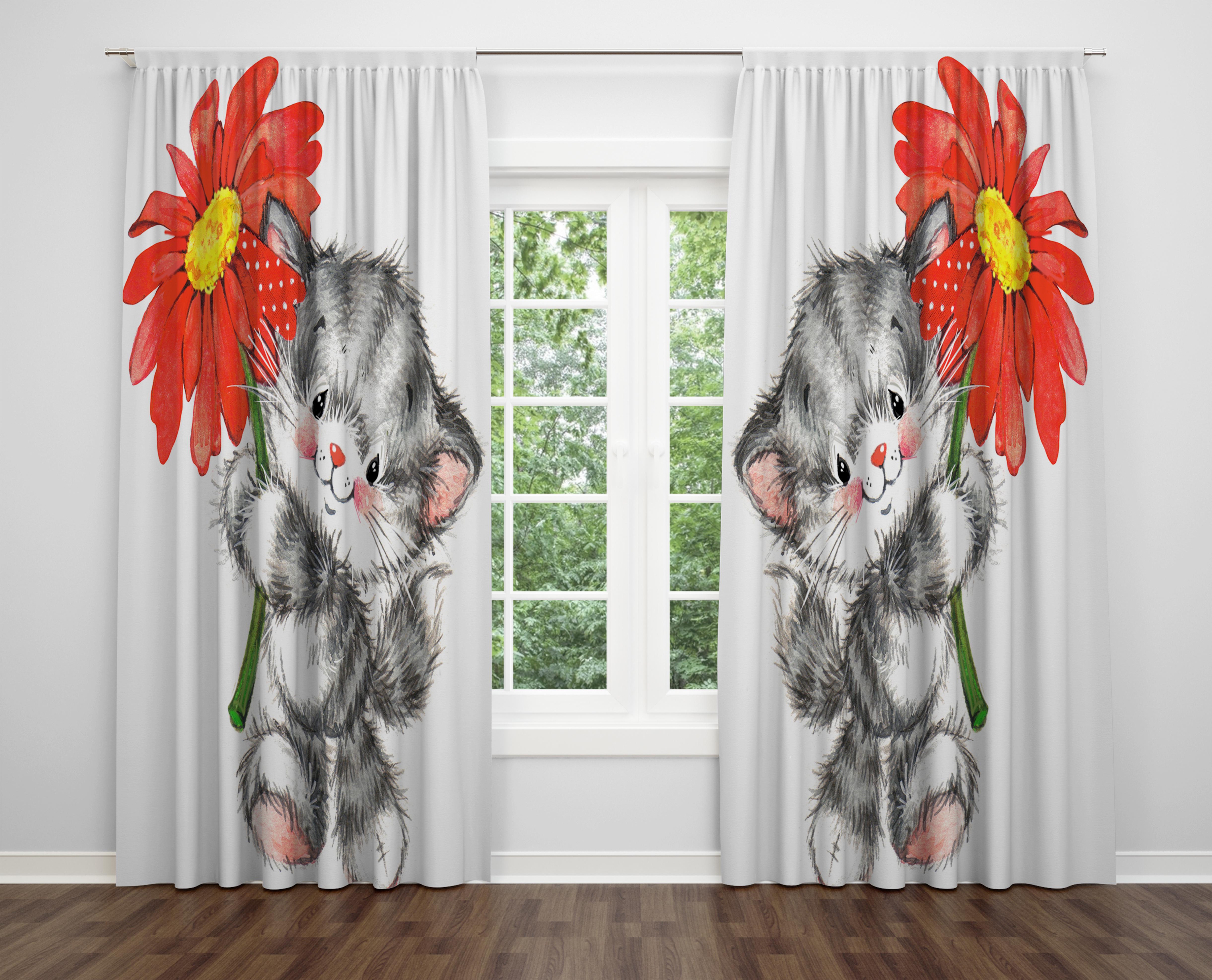 

Декоративний дизайн, високоякісна бавовняна тканина, ви можете вибрати одну або подвійну фіранку з крила 1 piece різнокольоровий