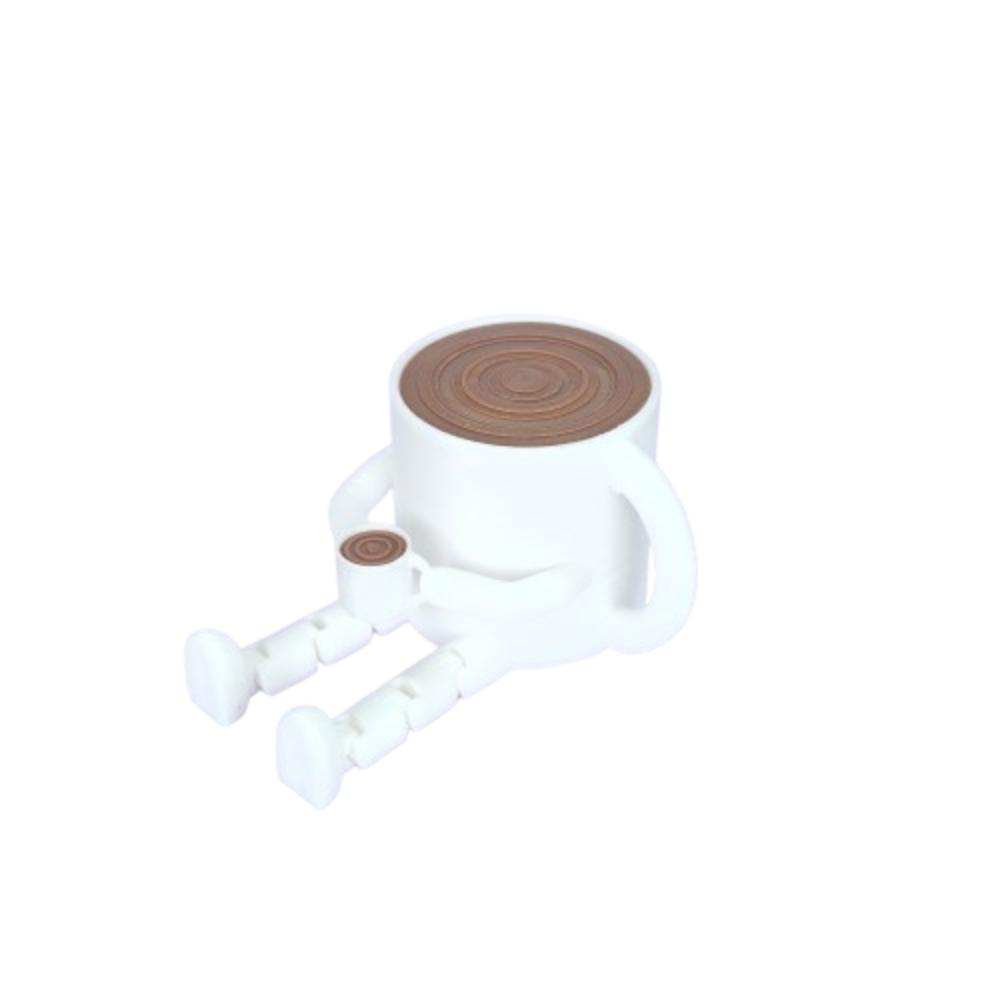 3D Printing Coffee Bean Ornaments Funny Multi Functional Coffee cup Ornament Sculpture Model Home Decorations For Home
