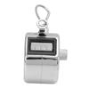 Hand Clicker Counter 4 Digit Clear Lettering Accurate Counter Clicker with Metal Shell for Row