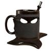 Ninja Ceramic Mug Creative Funny Coffe Cup with Lid Spoon Set Porcelain Kitchen Utensils Drinkware Mug Kawaii Water Cup